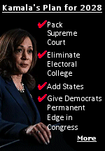Former Vice President Kamala Harris hasn't announced that she's running for president in 2028, but anyone paying attention can see she's planning to mount her third straight challenge for the White House. Appearing at the National Urban League Conference in Nashville, Tennessee, Kamala announced an overhaul of American democracy and the Constitution, one that could lead to a Democratic Supreme Court advantage, an elimination of the Electoral College, and packing both House and Senate with new Democrats.